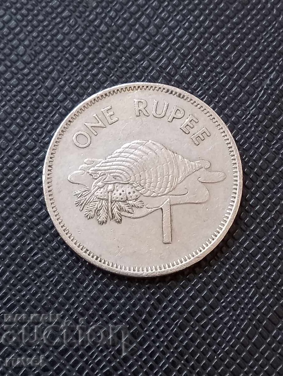 Insulele Seychelles, 1 Rupie 1982 Insulele Seychelles, 1 Rupie 1982