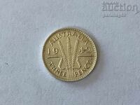 Australia 3 Pence 1942 D Silver 0.925