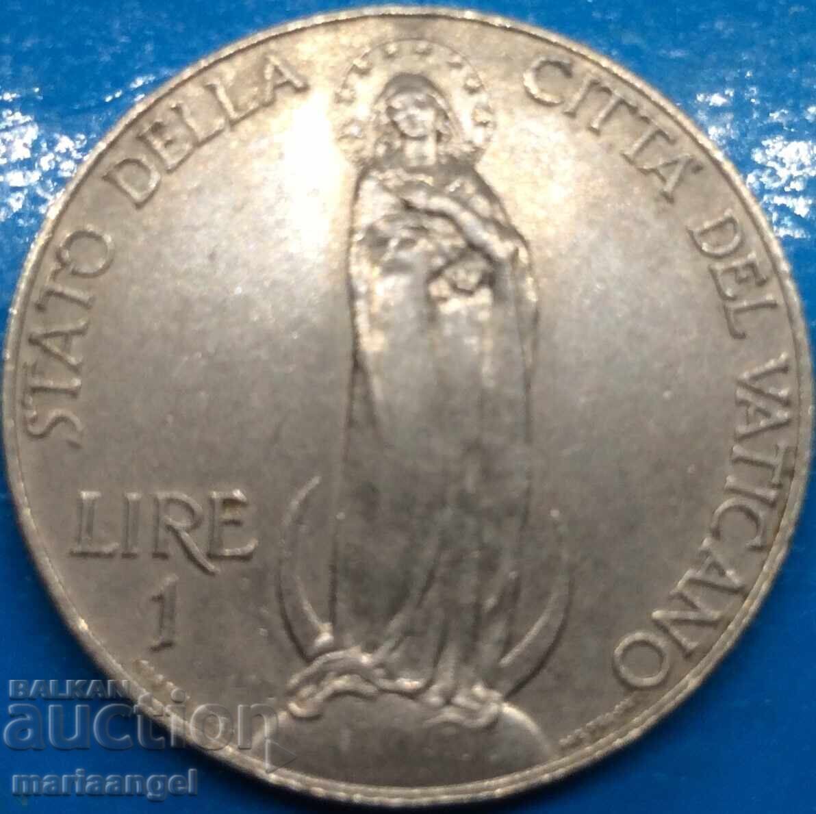 Доставка на 1 Лира 1930 Ватикан Пий XI - рядка година Доставка на 1 Лира 1930 Ватикан Пий XI - рядка година