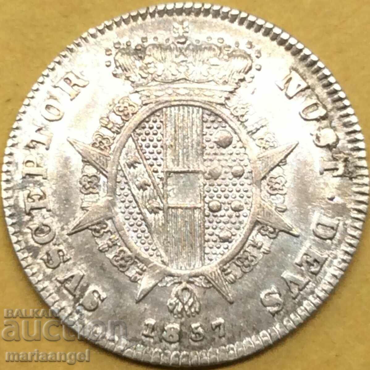 1/2  Паоло 1857 Италия Флоренция  Леополдо д"Лорена Патина - 6