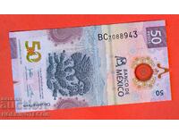MEXICO MEXICO 50 Pesos - issue 2022 NEW UNC POLYMER