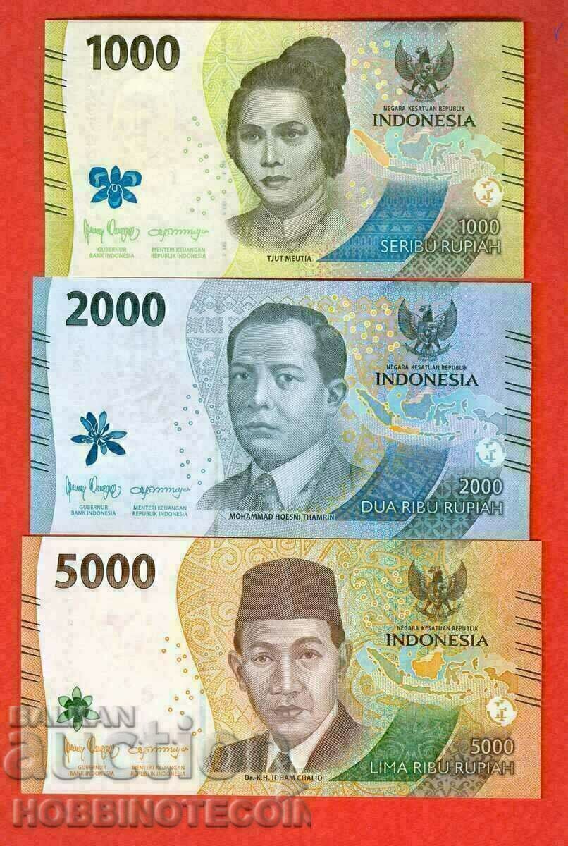 ΙΝΔΟΝΗΣΙΑ ΙΝΔΟΝΗΣΙΑ 1000 2000 5000 τεύχος 2022 NEW UNC με τιμή 5.85 BGN | € 2.99