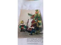 Postcard Layout and Dolls 1966