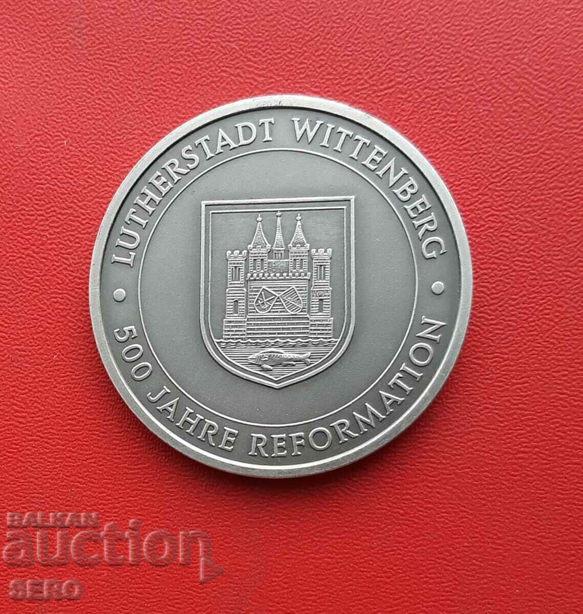 Medal - Germany medal from the "500 g. Reformation" series - M. Luther with price 2.00 BGN | € 1.02 Medal - Germany medal from the "500 g. Reformation" series - M. Luther with price 2.00 BGN | € 1.02