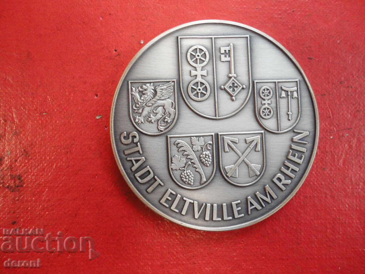 Аукцион Немски  медал плакет 1996