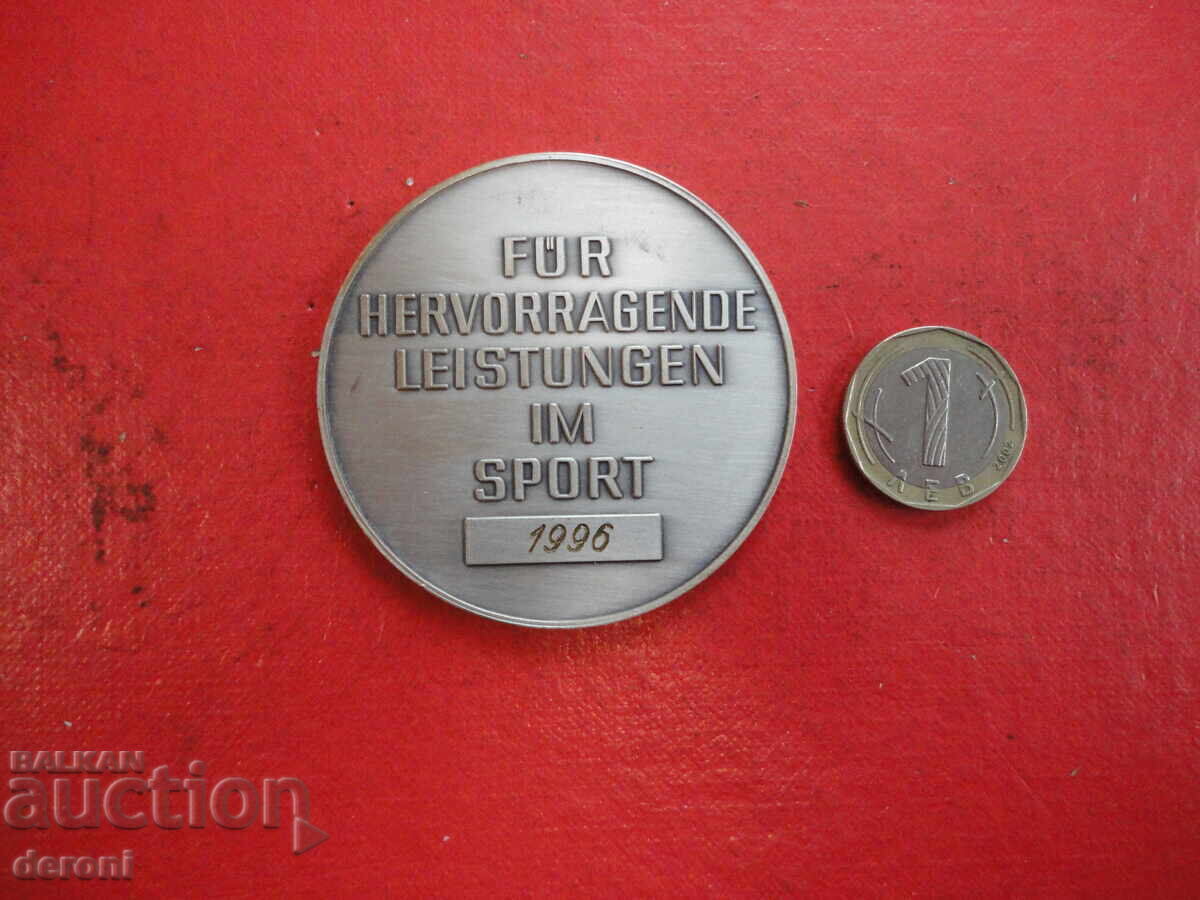 Немски  медал плакет 1996