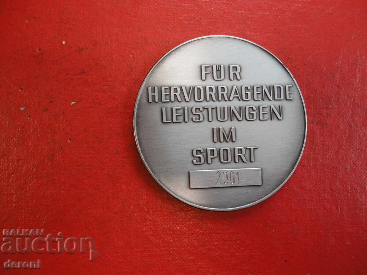 German Medal Plaque 2001 with price 10.00 BGN | € 5.11 German Medal Plaque 2001 with price 10.00 BGN | € 5.11