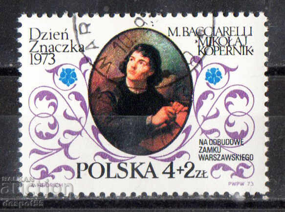 1973. Πολωνία. Ημέρα γραμματοσήμου - Νικόλαος Κοπέρνικος 1973. Πολωνία. Ημέρα γραμματοσήμου - Νικόλαος Κοπέρνικος
