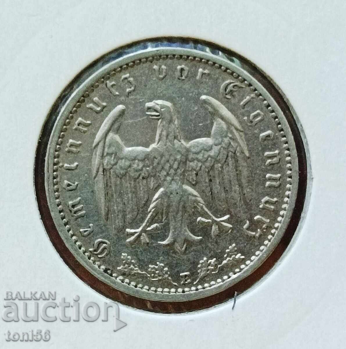 Γερμανία 1 Ράιχσμαρκο 1934 Α με τιμή 28.00 BGN | € 14.32