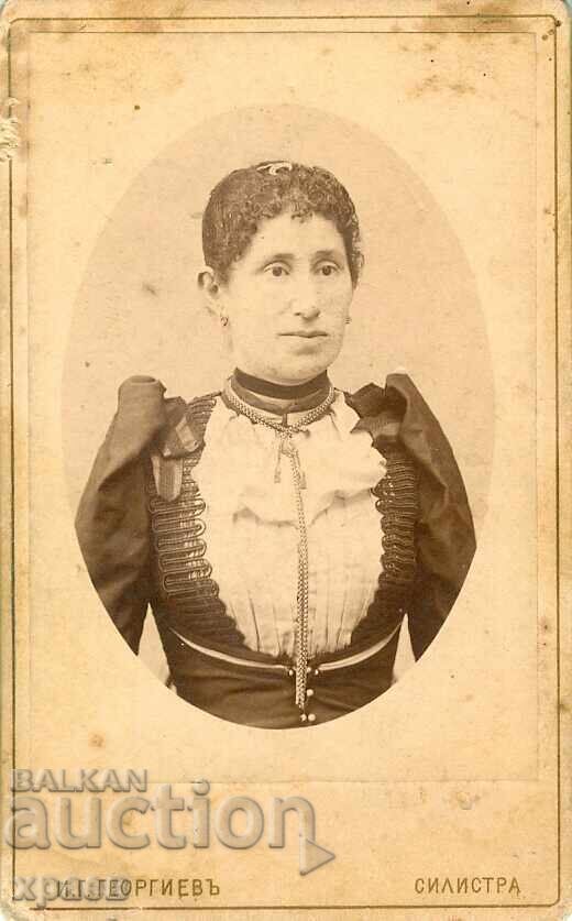FOTOGRAFIE VECHE - CARTON - I.GEORGIEV – SILISTRA - M0718