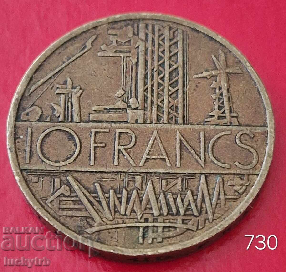 10 franci 1976 - Franta 10 franci 1976 - Franta