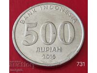 500 de rupie 2016 - Indonezia