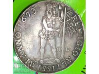 Τάληρο 1673 Γερμανία Braunschweig Rudolf August 28.74γρ Ag