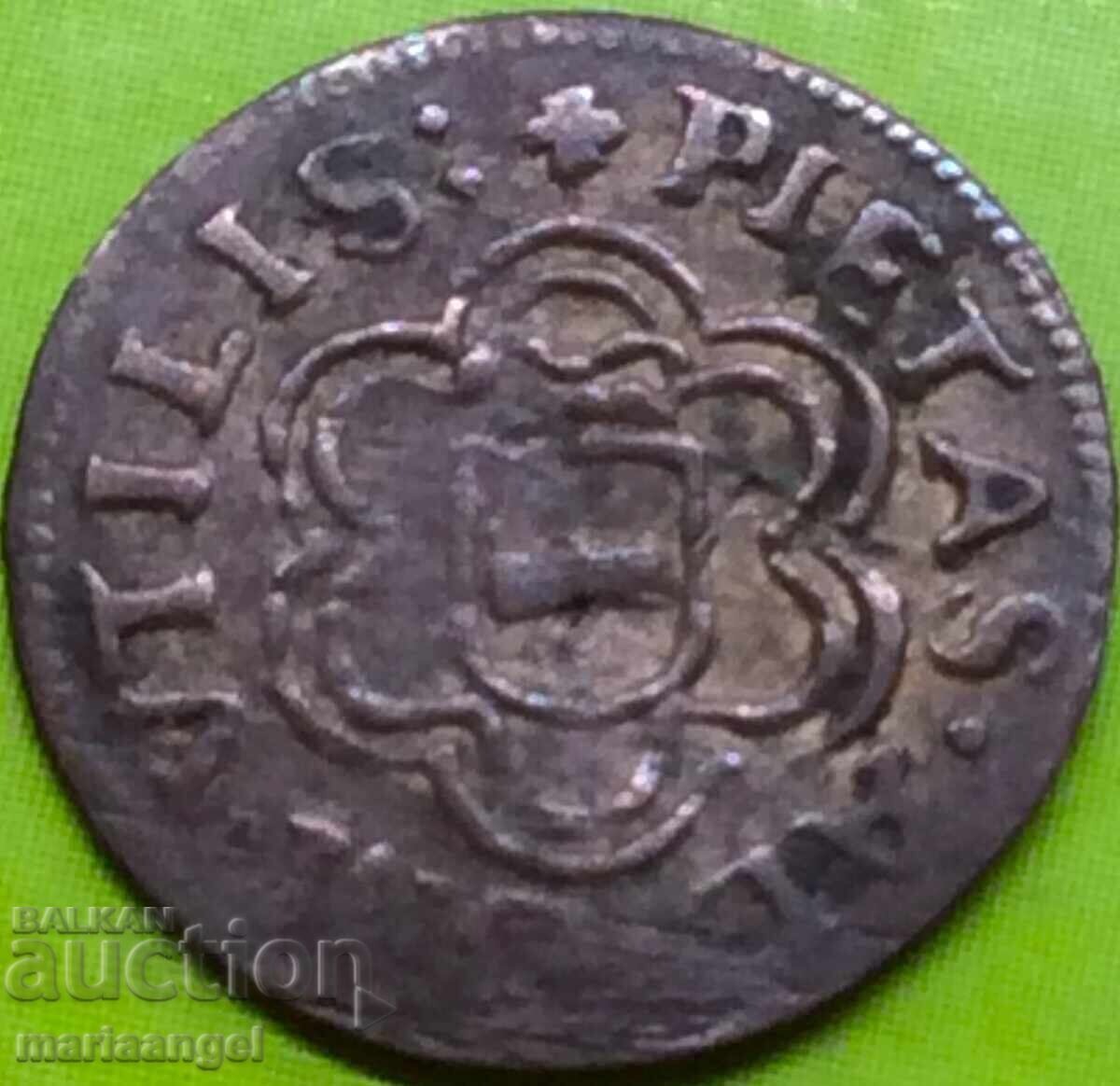 Auction  Austria 1 Vierer Ferdinand Karl 1632-1662 Hall Tyrol Silver RR