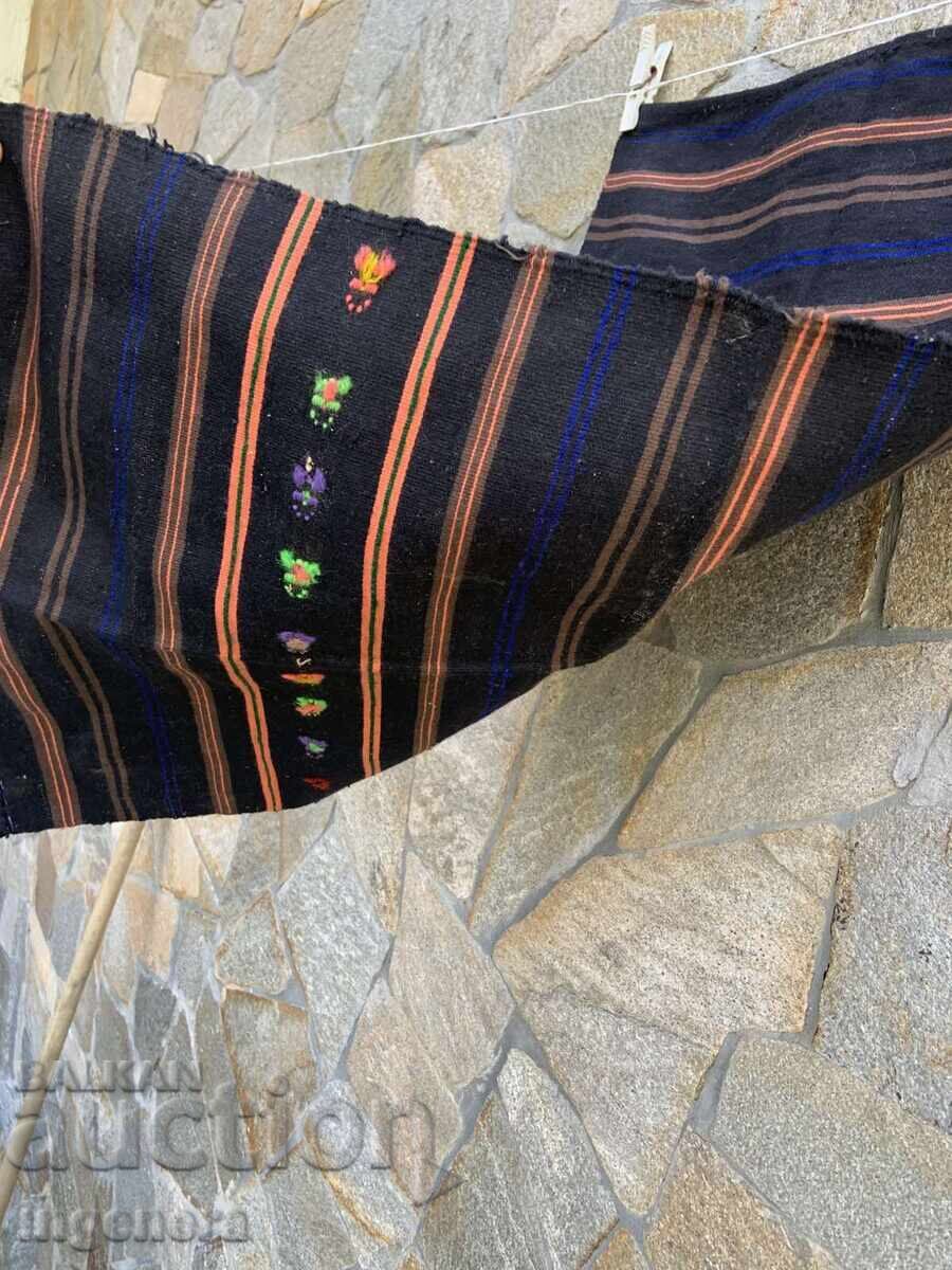 Delivery of WOOL WOVEN ANTIQUE ETHNIC APRON WITHOUT STRAPS Delivery of WOOL WOVEN ANTIQUE ETHNIC APRON WITHOUT STRAPS