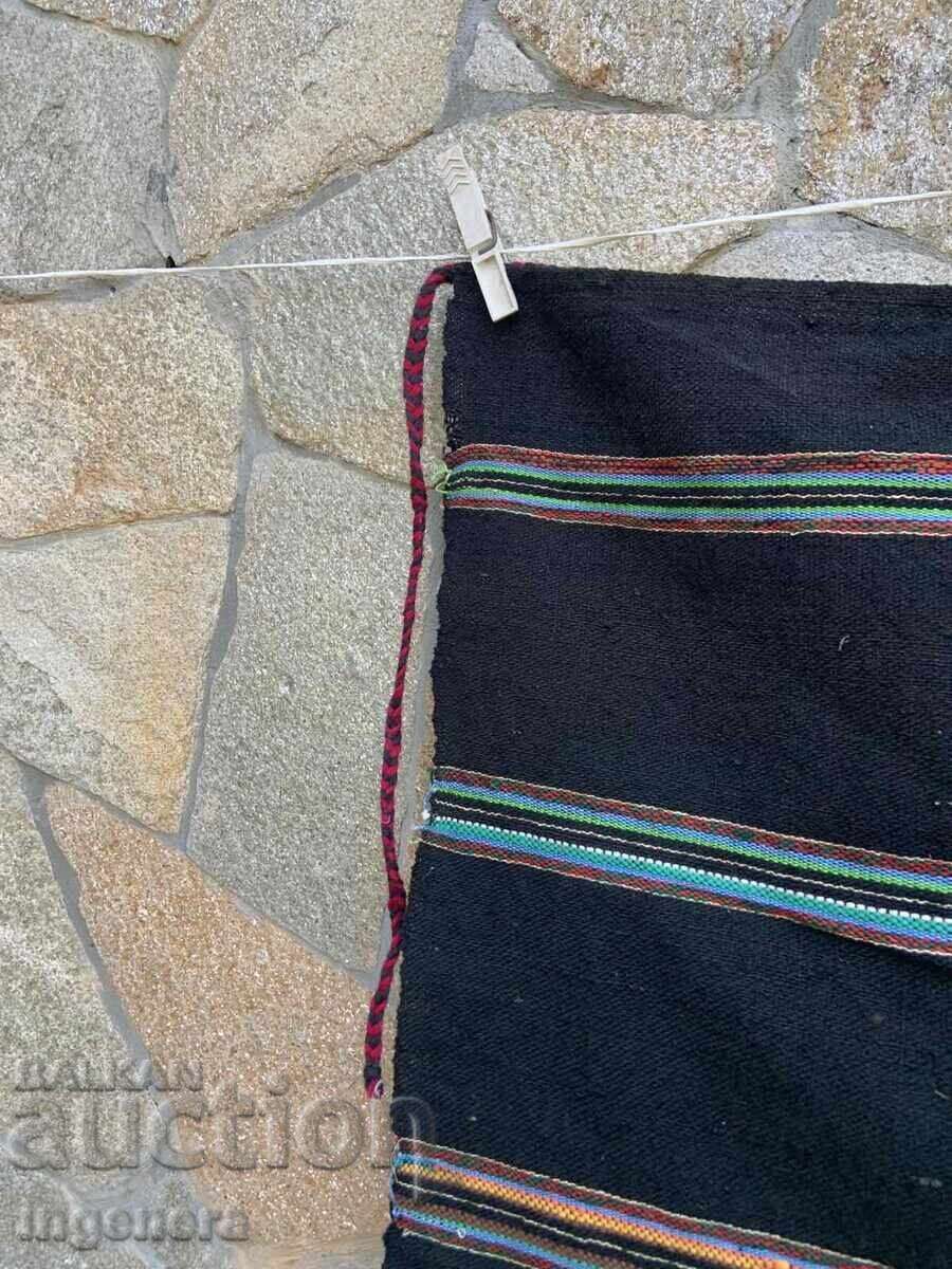 Auction Wool rug woven antique ethnic 70 x 45 cm Auction Wool rug woven antique ethnic 70 x 45 cm