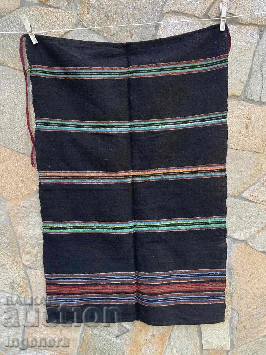 Wool rug woven antique ethnic 70 x 45 cm Wool rug woven antique ethnic 70 x 45 cm