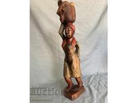 wooden figure statuette