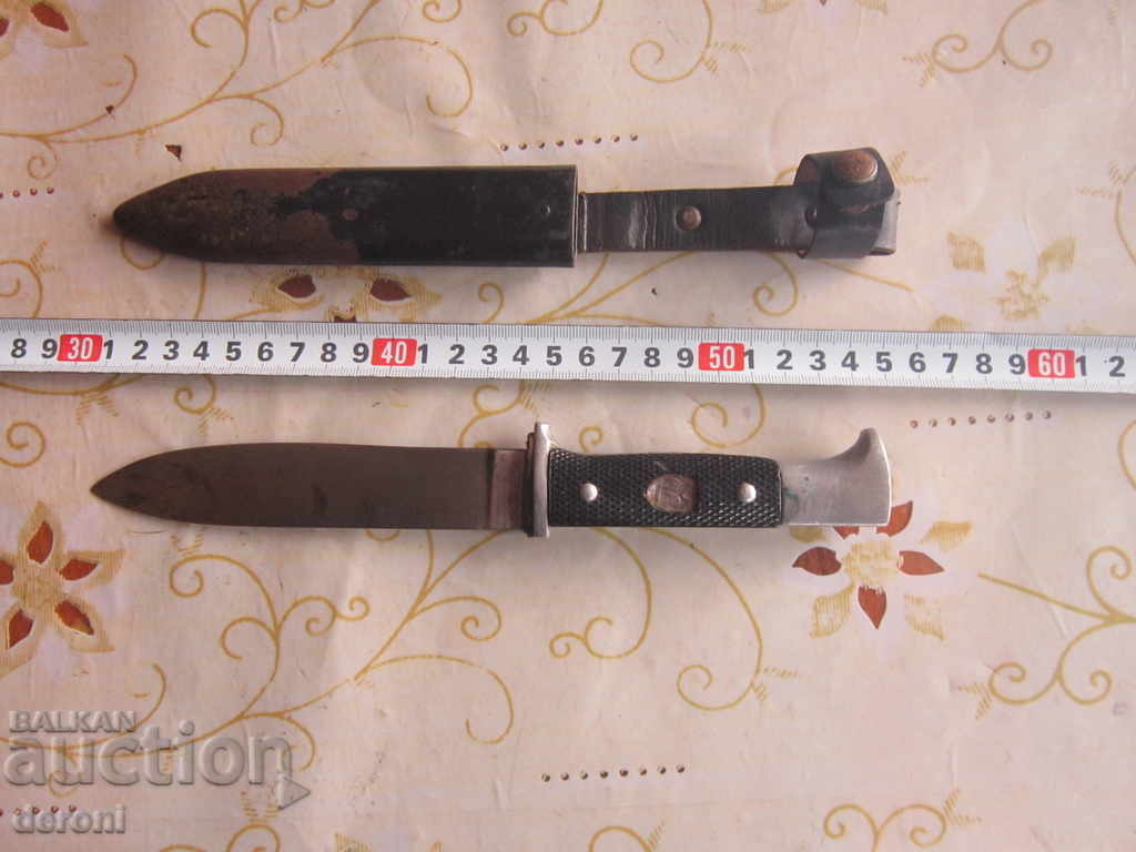 Уникален Немски военен нож кама Бранник Robert Klaas Уникален Немски военен нож кама Бранник Robert Klaas