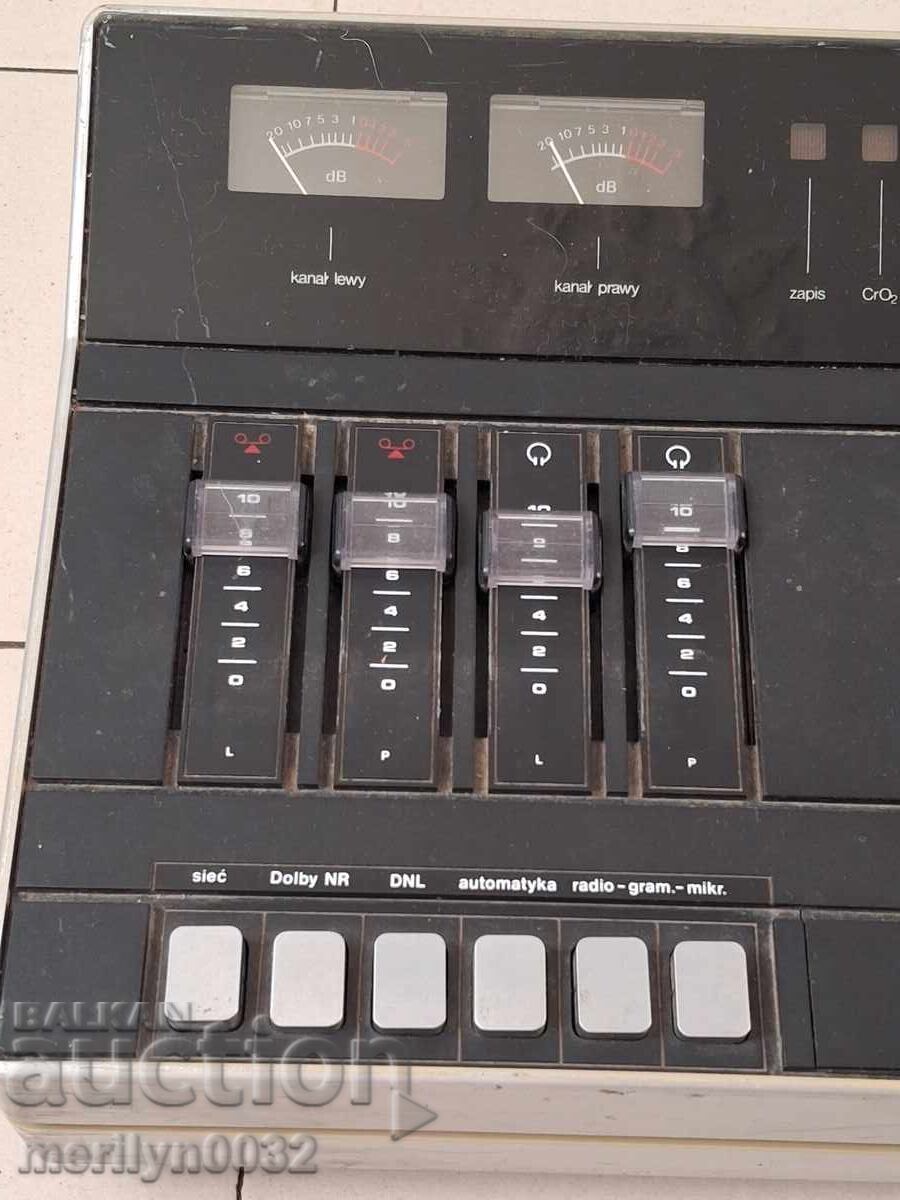 Stereo deck UNITRA FINEZJA-1 Polish cassette player - 5