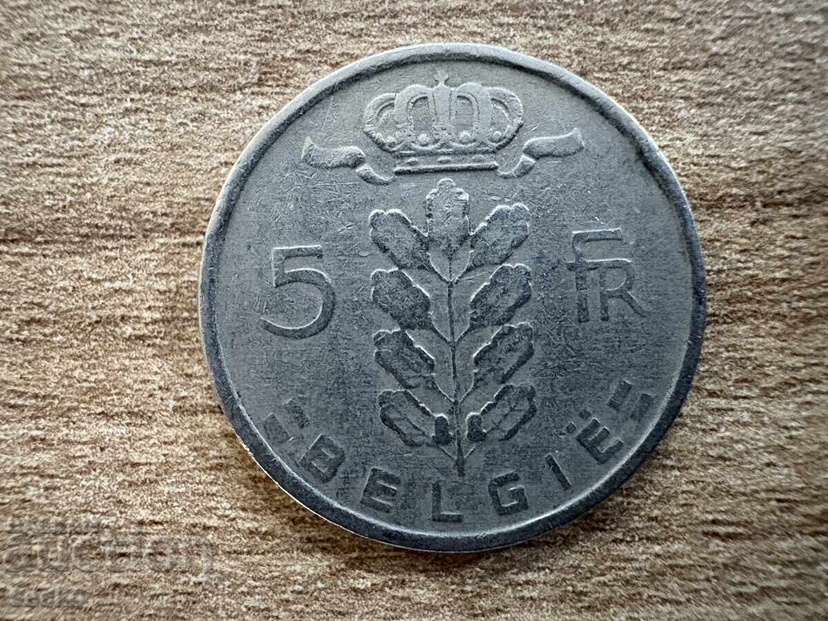 Belgium - 5 Francs (1950) - BELGIE