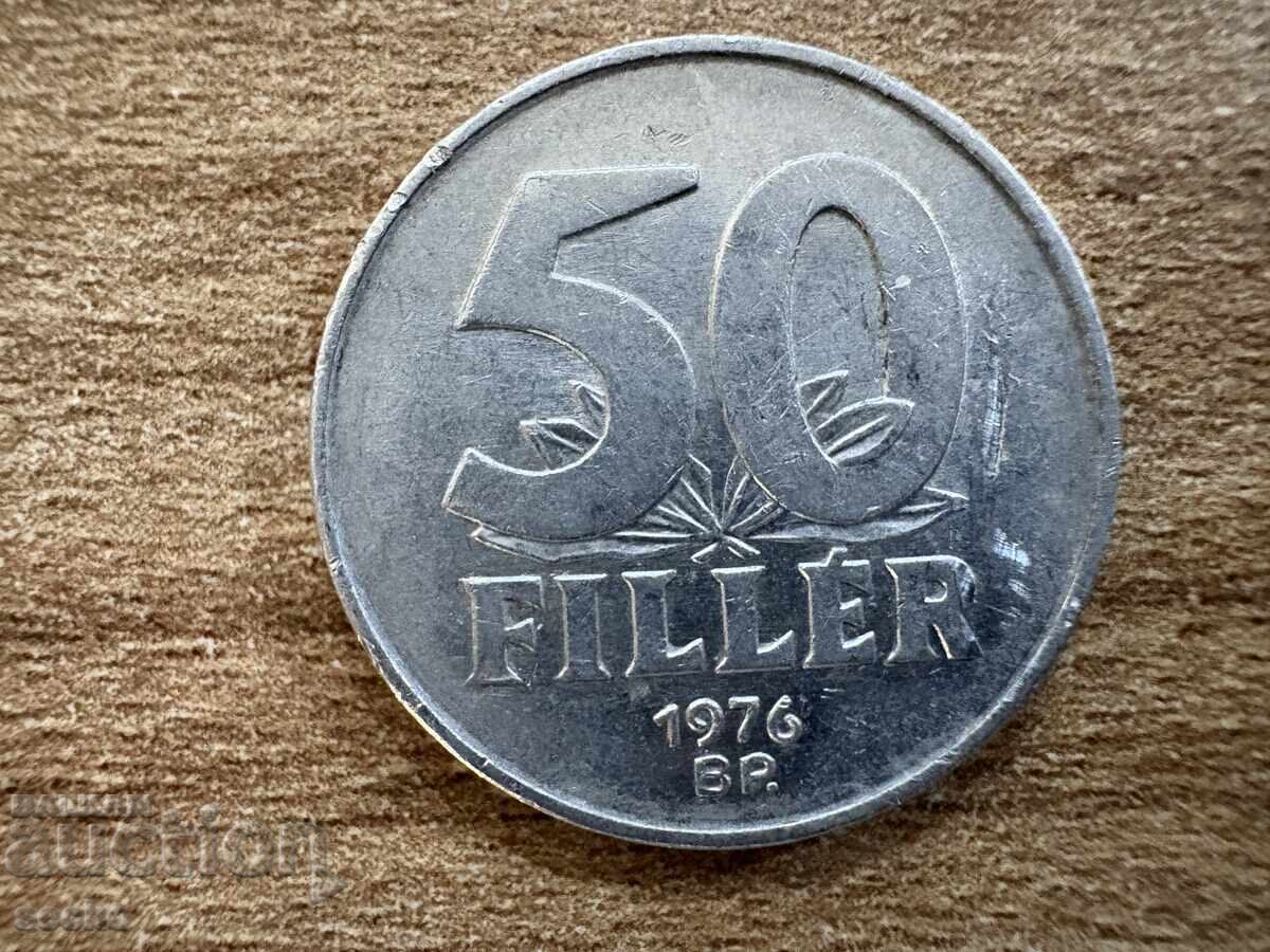 Ουγγαρία - 50 φίλερ (1976)
