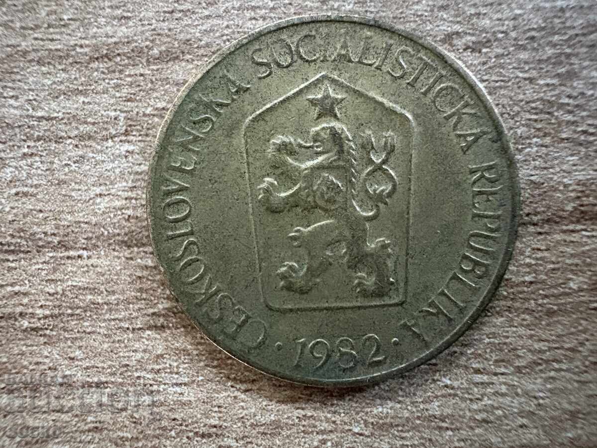 Czechoslovakia - 1 Koruna (1982) with price 0.20 BGN | € 0.10