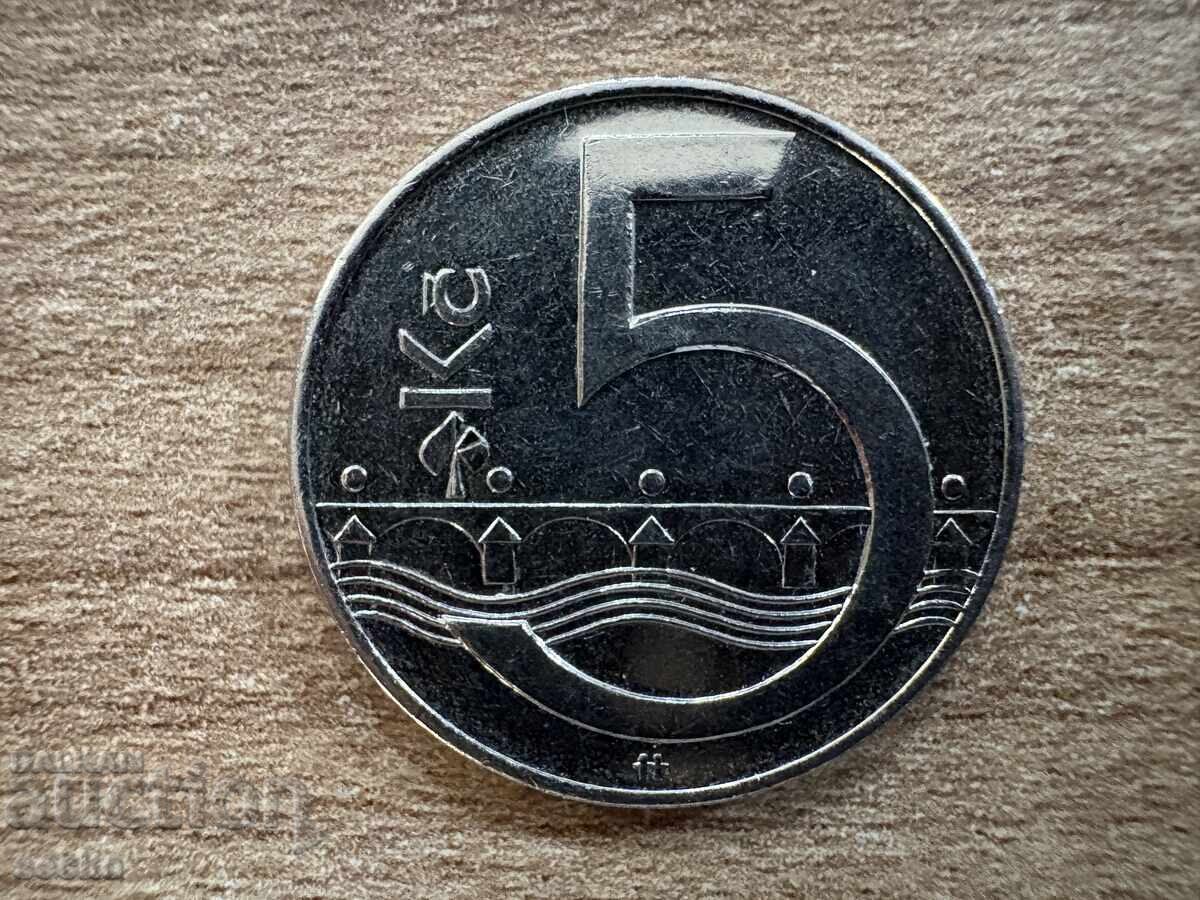 Τσεχία - 5 κορώνες (2022) Τσεχία - 5 κορώνες (2022)