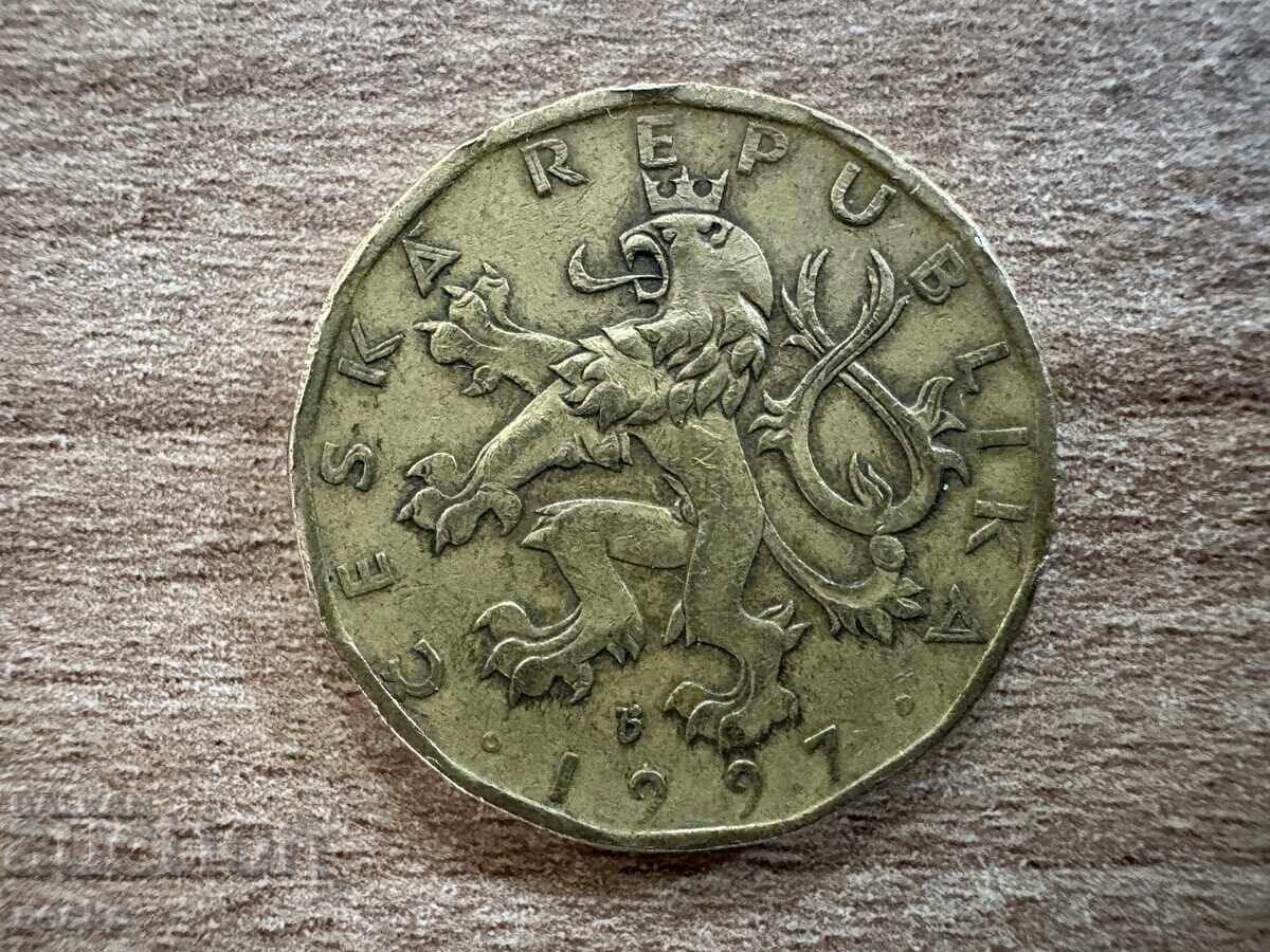 Czech Republic - 20 Korun (1997) with price 1.75 BGN | € 0.89 Czech Republic - 20 Korun (1997) with price 1.75 BGN | € 0.89