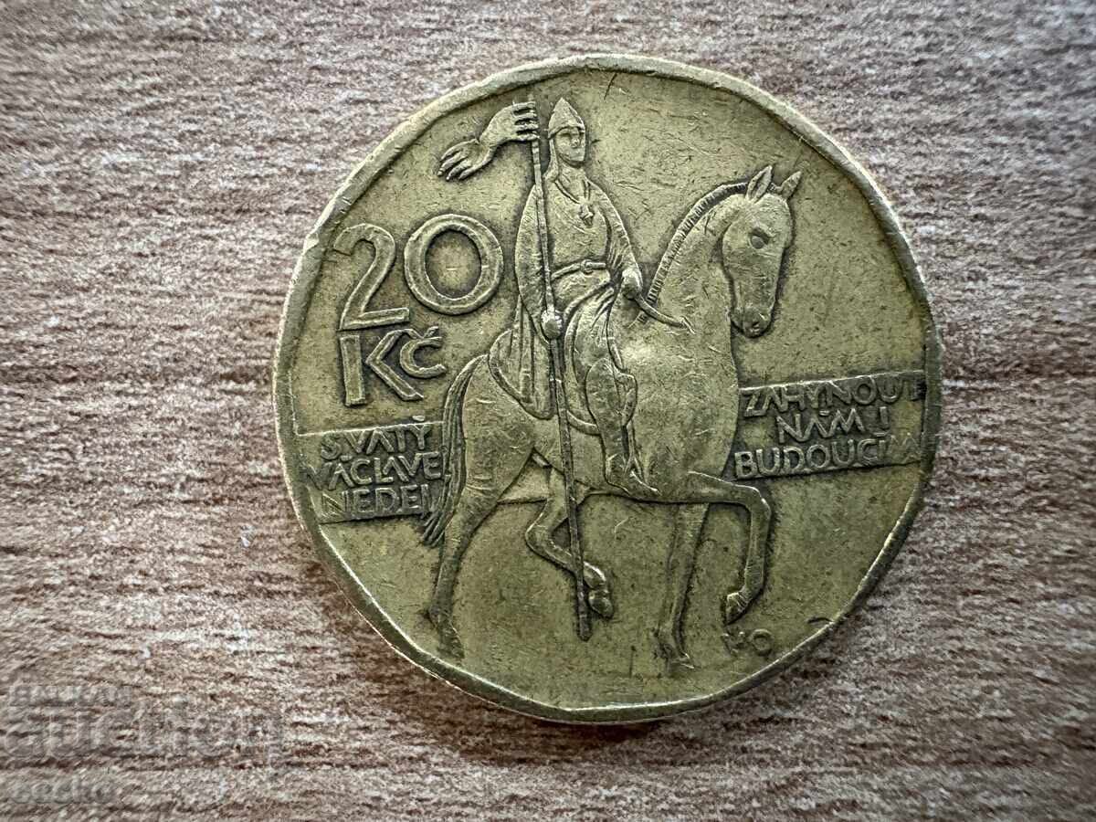 Czech Republic - 20 Korun (1997) Czech Republic - 20 Korun (1997)