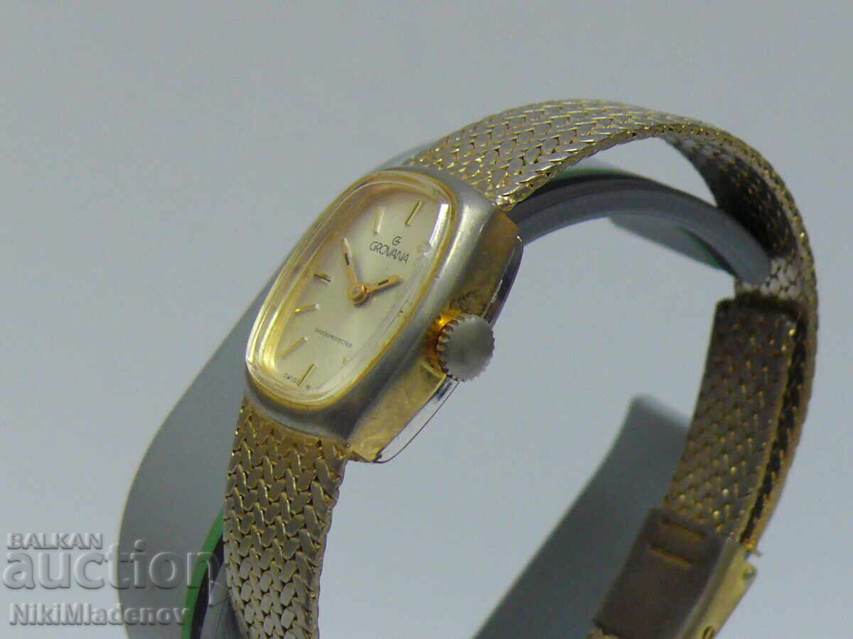 Дамски GROVANA Swiss ръчен часовник, работещ с цена 19.99 лв. | € 10.22 Дамски GROVANA Swiss ръчен часовник, работещ с цена 19.99 лв. | € 10.22