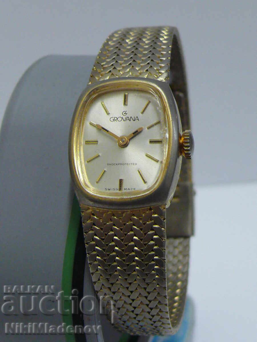 Дамски GROVANA Swiss ръчен часовник, работещ Дамски GROVANA Swiss ръчен часовник, работещ