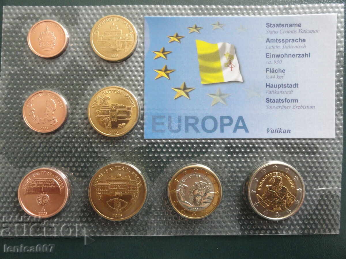 Licitație Vatican 2006 - Lot monede probă