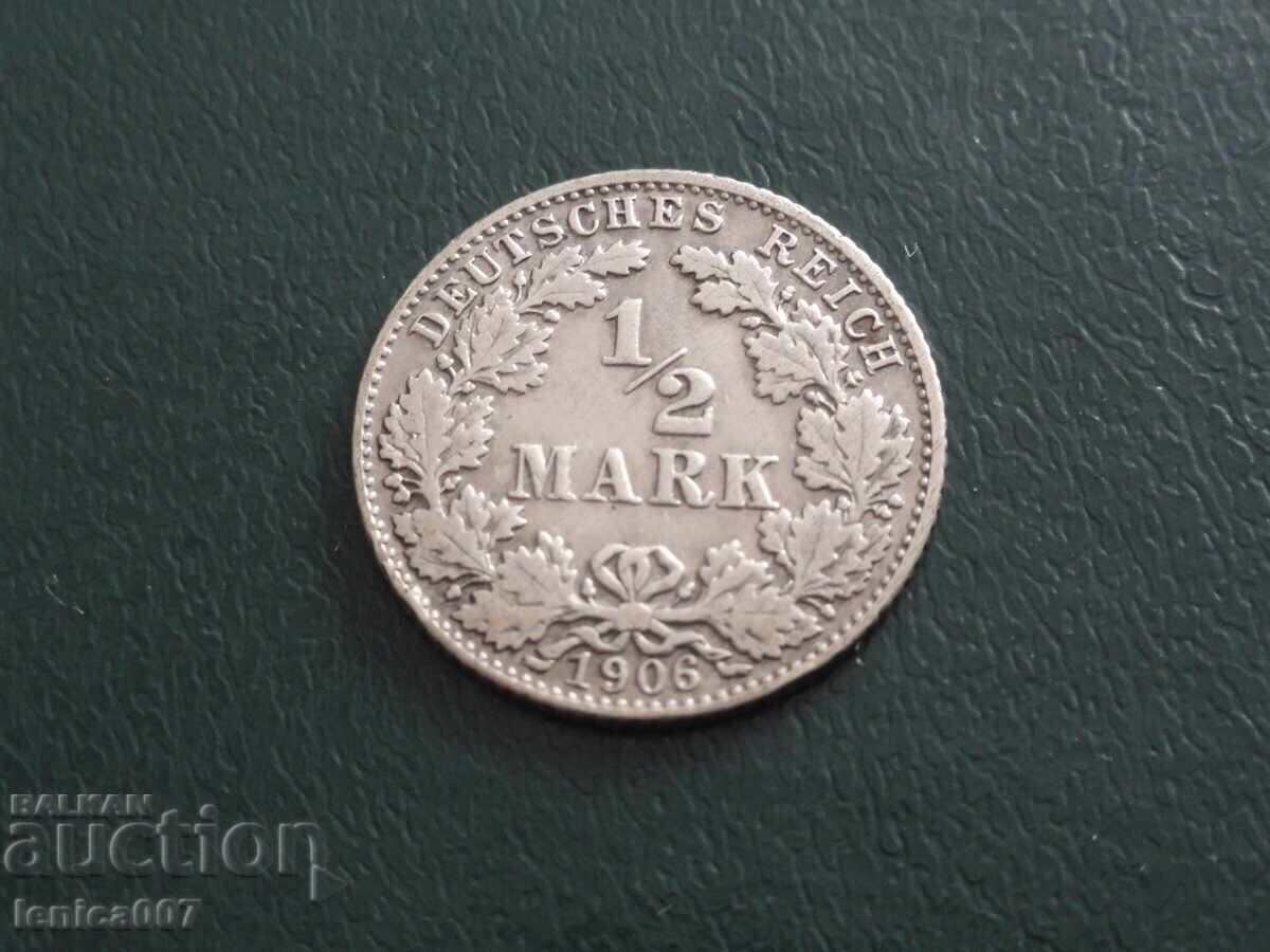Аукцион Германия 1906г. - 1/2 марка