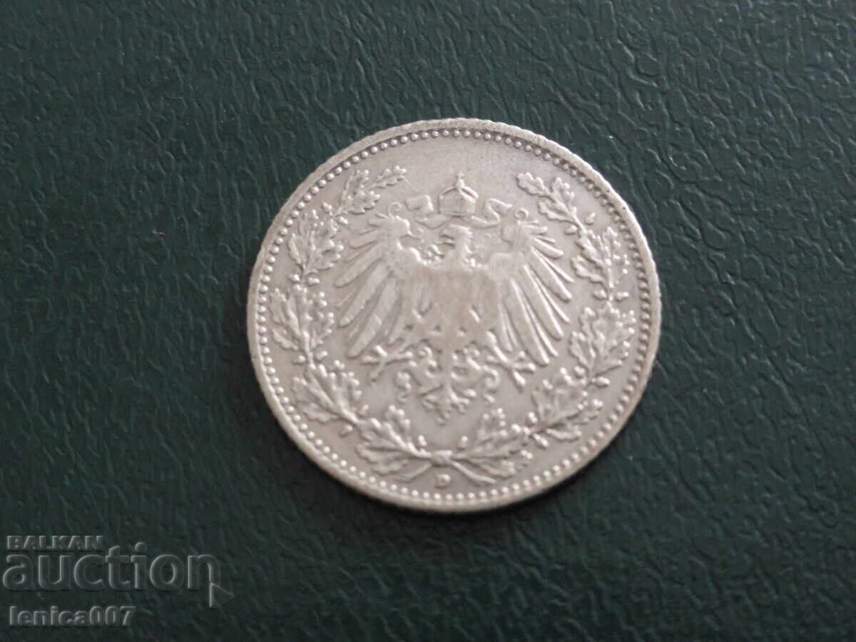 Доставка на Германия 1906г. - 1/2 марка