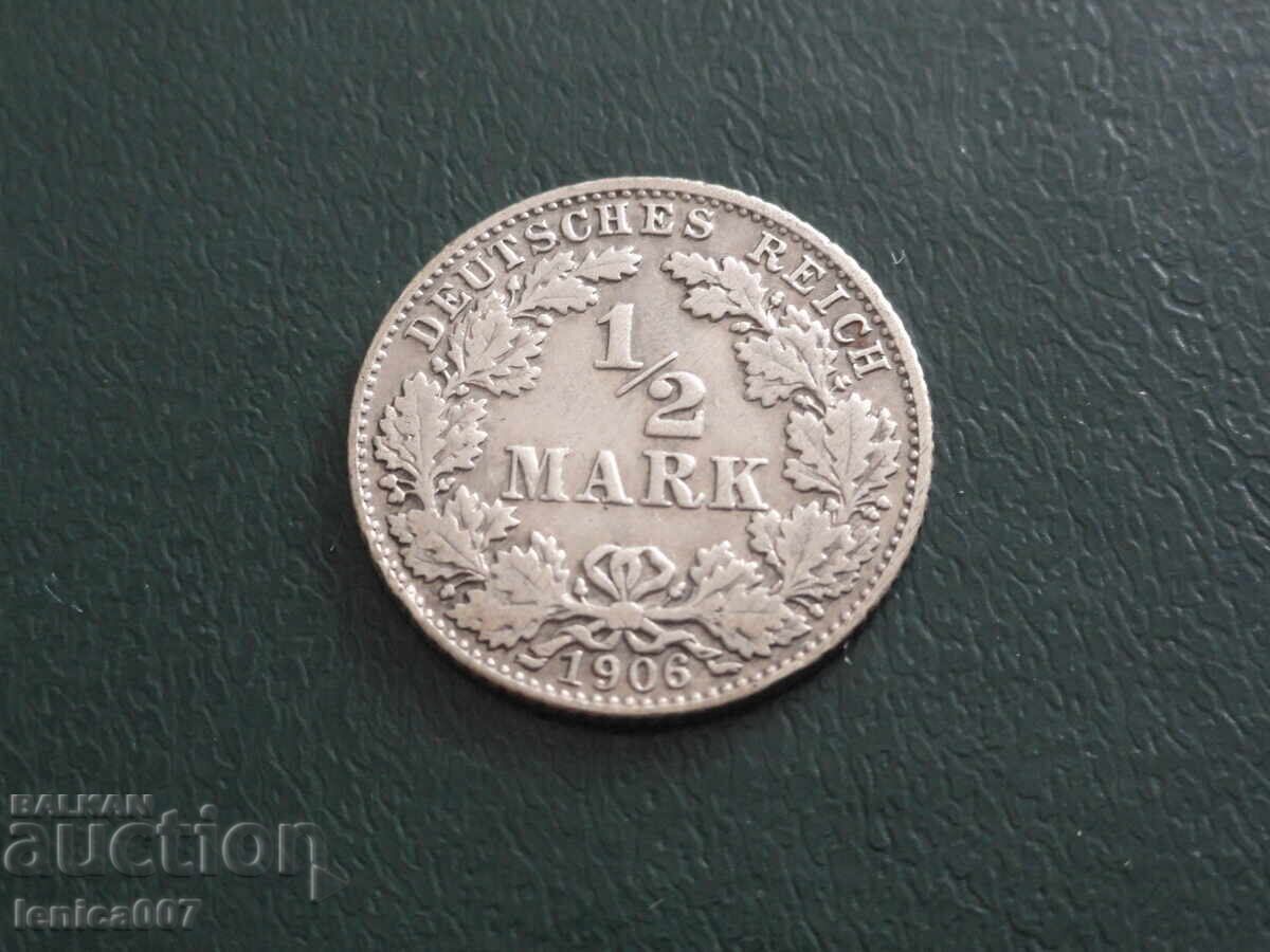 Germania 1906 - 1/2 marcă