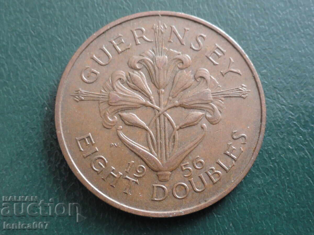 Guernsey 1956 - 8 duble