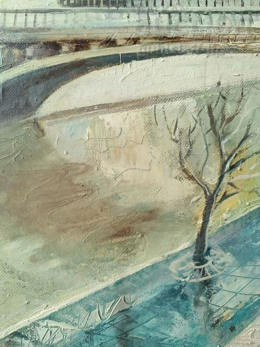 Picture "Paris with Notre Dame", art. S. Min.., 1997 - 6