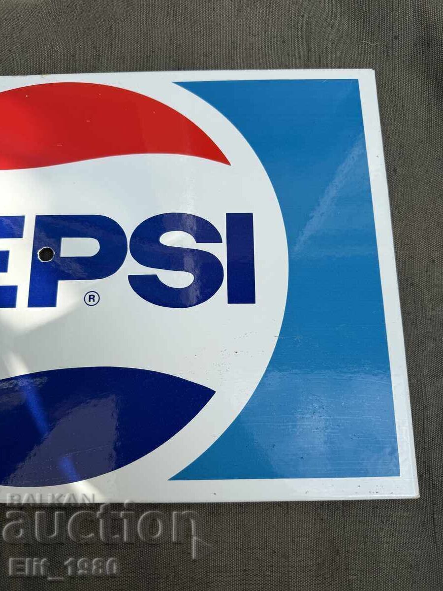 Аукцион Емайлирана табела Pepsi
