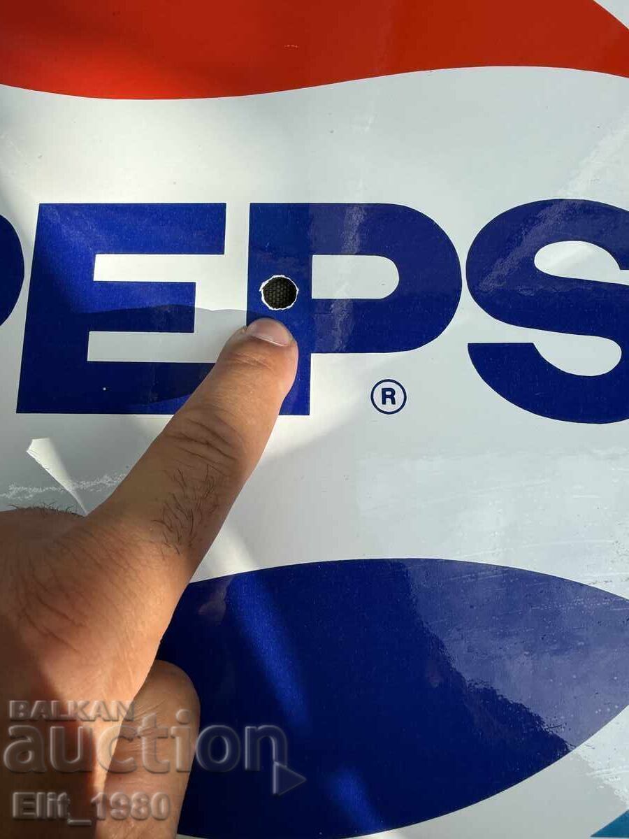 Доставка на Емайлирана табела Pepsi