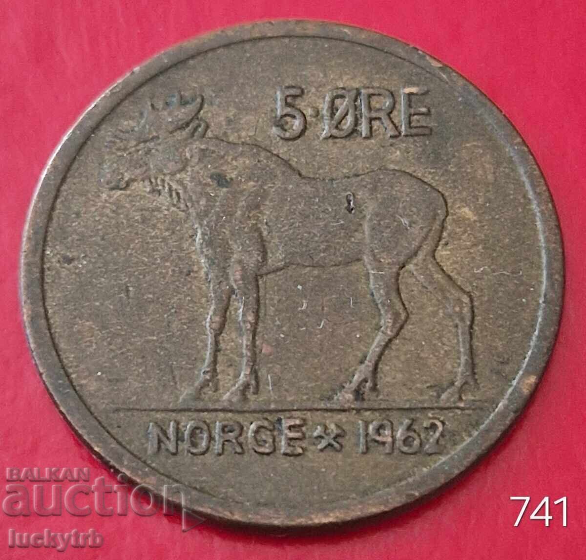 5 Jore 1962 - Νορβηγία 5 Jore 1962 - Νορβηγία