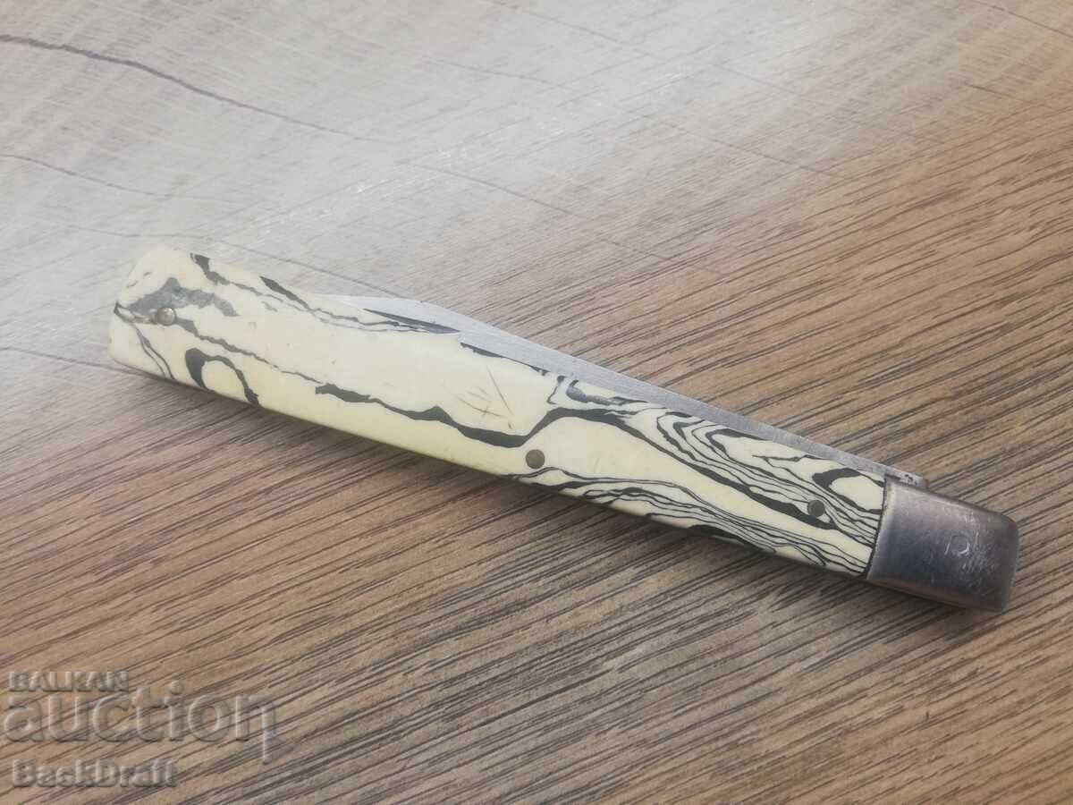 SOCIAL POCKET KNIFE, KNIFE WITH SICKLE AND HAMMER, VELIKO TARNOVO with price 55.00 BGN | € 28.12