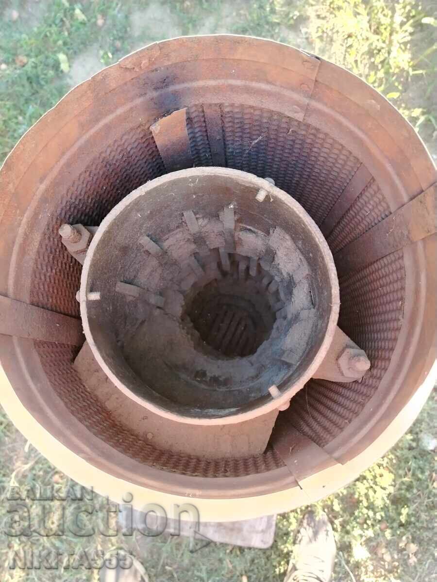 Old beautiful cast iron column stove - Vienna/Austria 1900 - 5 Old beautiful cast iron column stove - Vienna/Austria 1900 - 5