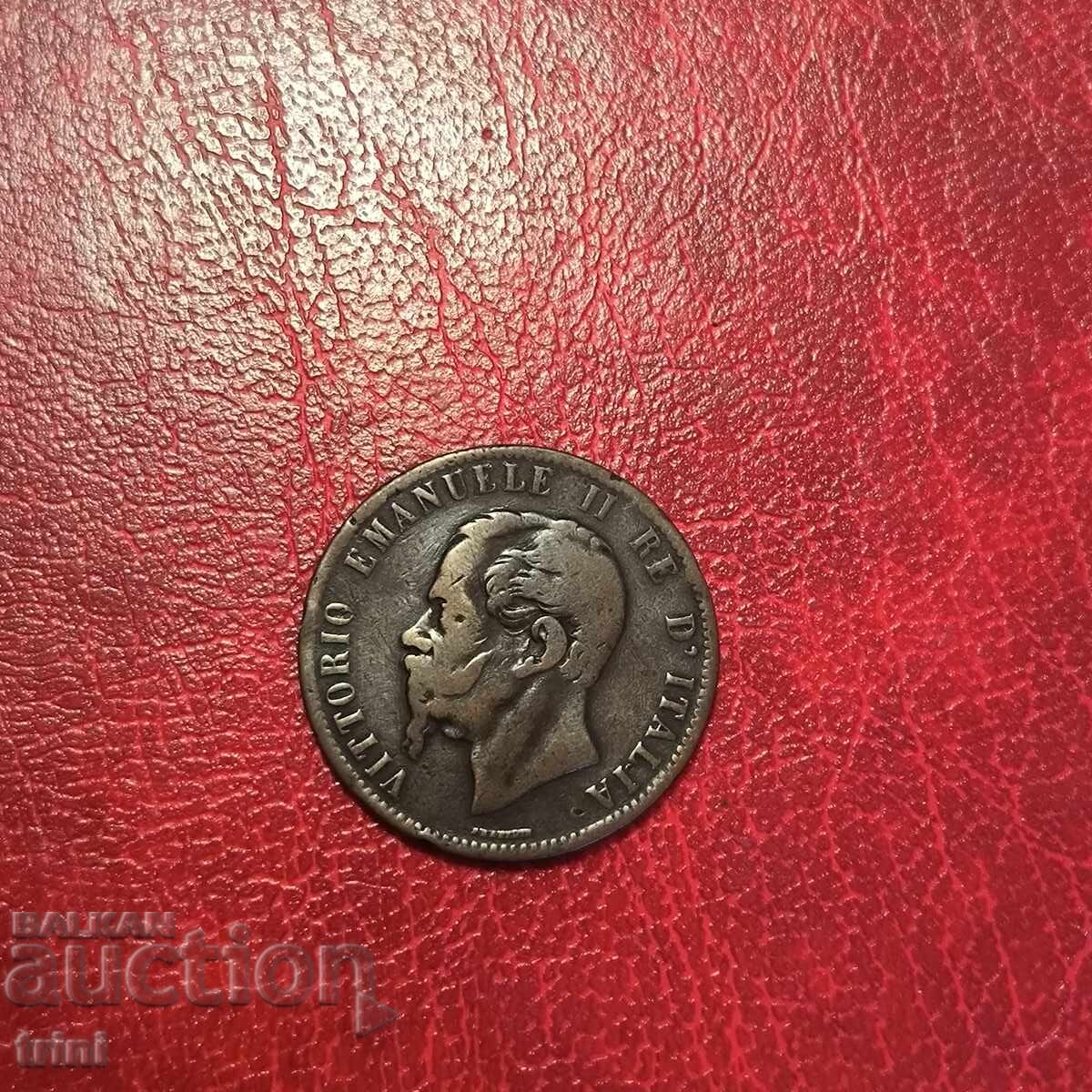 Italy 10 centesimi 1867 with price 4.00 BGN | € 2.05