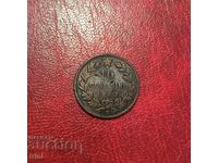 Italy 10 centesimi 1867