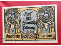 Banknote - Germany - Saxony-Ilsenburg - 25 Pfennig 1921