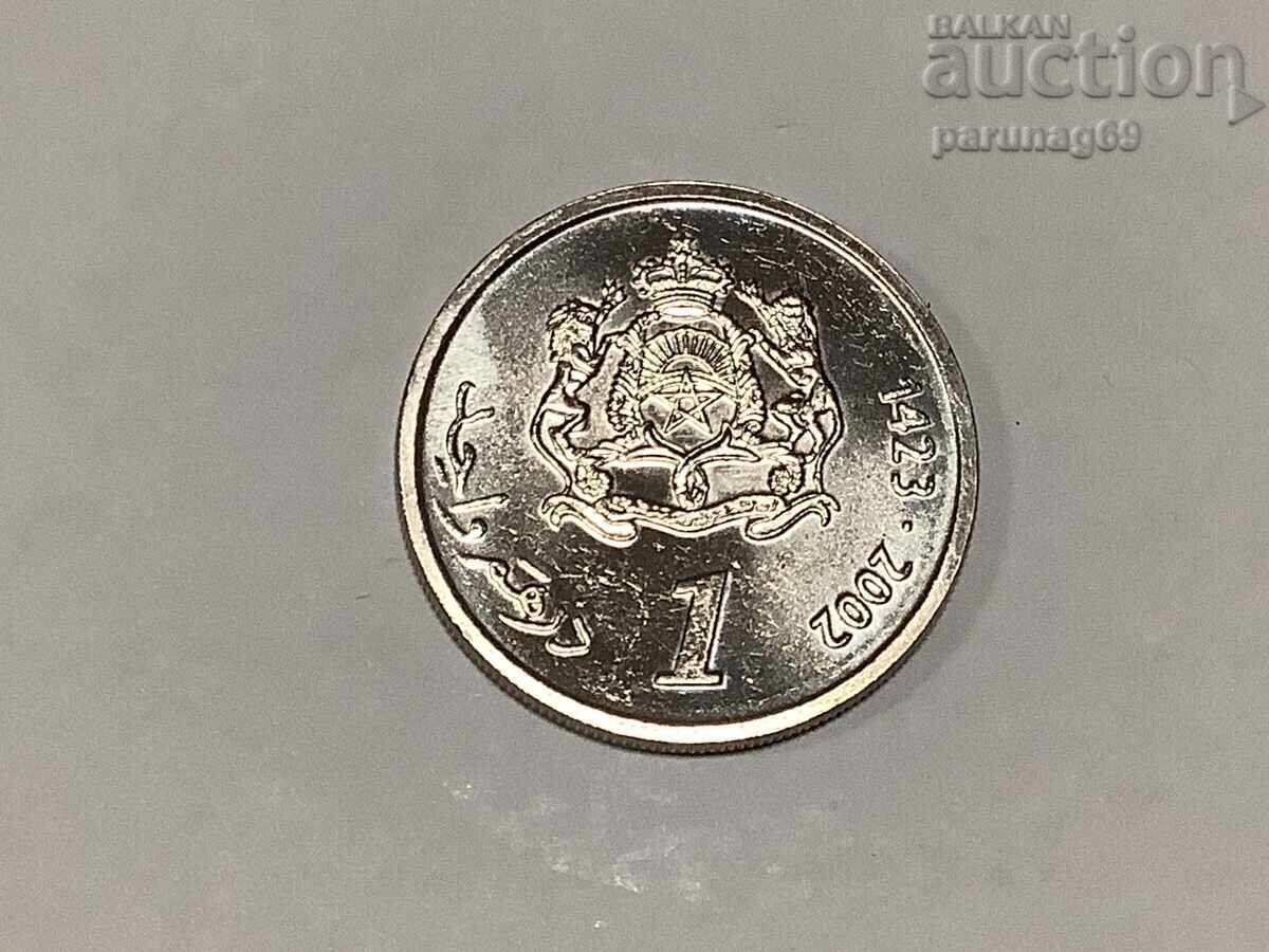 Morocco 1 Dirham 1423 (2002) Year Morocco 1 Dirham 1423 (2002) Year