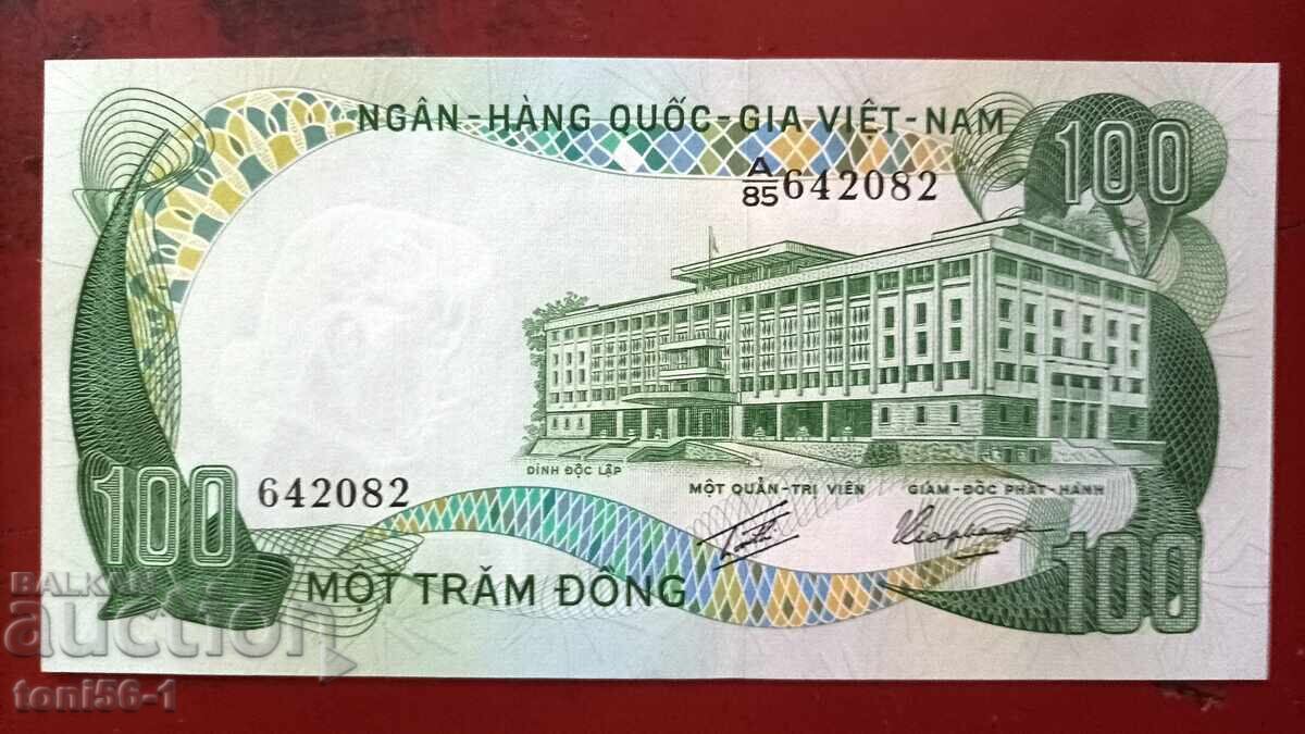 Южен Виетнам 100 донги 1974 UNC Южен Виетнам 100 донги 1974 UNC