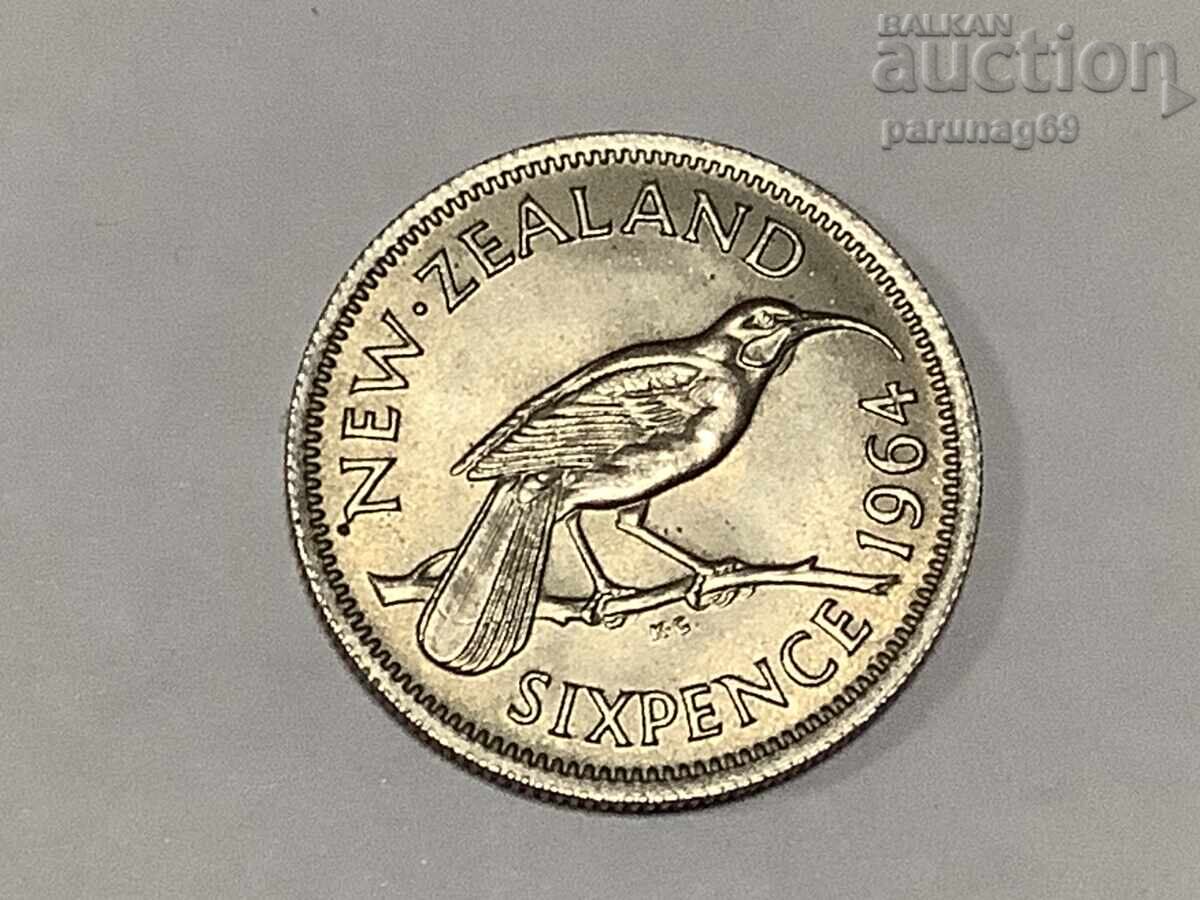 New Zealand 6 Pence 1964 with price 4.00 BGN | € 2.05 New Zealand 6 Pence 1964 with price 4.00 BGN | € 2.05