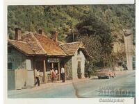 Κάρτα Βουλγαρίας Κρέσνα Κρέσνενσκοto χάντσε*